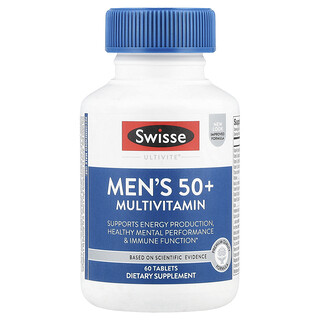 Swisse מולטי ויטמין לגבר 50+ - 60 טבליות