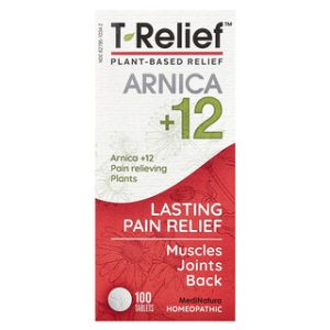 T-Relief™ Arnica +12 - הקלה טבעית בכדוריות - 100 יח'