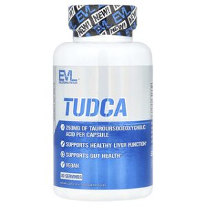 TUDCA EVL Nutrition - תוסף תזונה לכבד 30 כמוסות