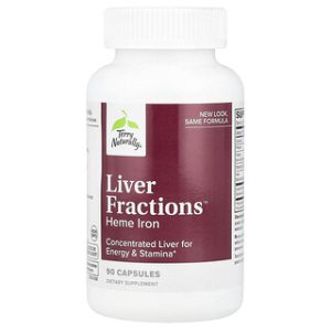 Terry Naturally Liver Fractions - תוסף תזונה לכבד 90 כמוסות