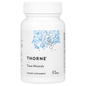Thorne Trace Minerals - 90 כמוסות - תוסף מינרלים חיוני