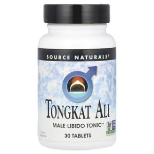 Tongkat Ali 80 מ"ג - תוסף תזונה לגברים , Source Naturals