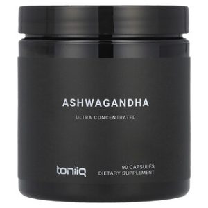 Toniiq Ashwagandha 90 כמוסות - תמיכה בסטרס טבעית