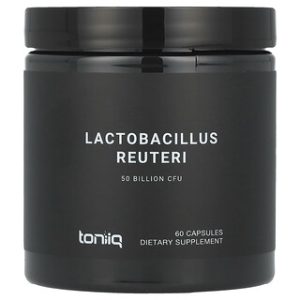 Toniiq Lactobacillus Reuteri 50B - פרוביוטיקה 60 כמוסות