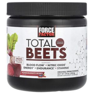 Total Beets® אבקת משקה בטעם רימון-ברי - Force Factor