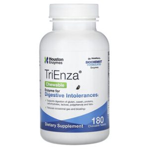 TriEnza Chewable - אנזימי עיכול לעיסה 180 טבליות