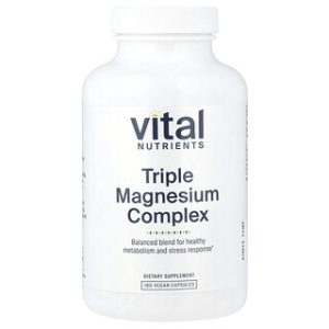 Triple Magnesium Complex - 180 כמוסות ויגן של Vital