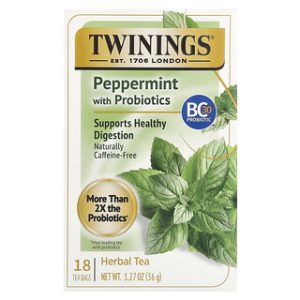 Twinings תה צמחים נענע עם פרוביוטיקה - 18 שקיקים