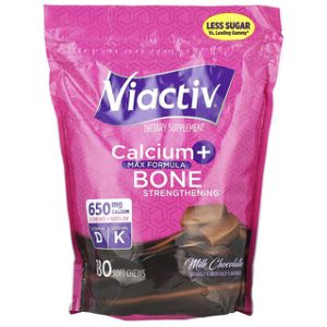 Viactiv - סידן לחיזוק עצם במרקם סופט צ'ו - 180 יח'