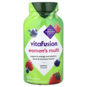 VitaFusion מולטי ויטמין לנשים- גומי פירות 150 יח'