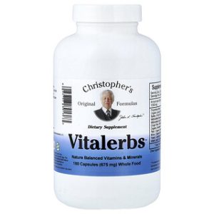 Vitalerbs - כדורי תוסף תזונה טבעי, 180 כמוסות