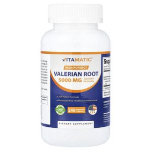 Vitamatic ולריאן - תוסף שינה חזק 240 כמוסות
