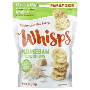 Whisps צ'יפס גבינה פרמזן - 170 גרם - חטיף טעים