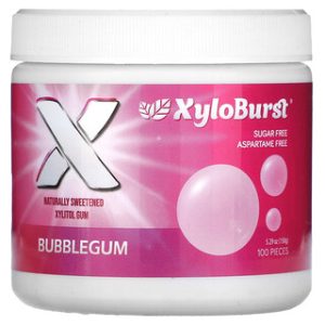 Xyloburst מסטיק קסיליטול - 100 יח' - בטעם בועות