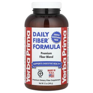 Yerba Prima Daily Fiber - תוסף סיבים תזונתיים 340 גרם