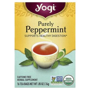 Yogi Tea נענע טהורה - חליטת צמחים ללא קפאין