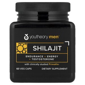 Youtheory Men Shilajit - תוסף תזונה לגברים , 60 כמוסות