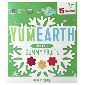 YumEarth - פירות גומי אורגניים - 15 חטיפים