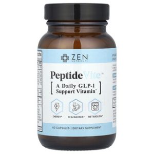 Zen Nutrients PeptideVite - כמוסות תמיכה בפפטידים 60 יח'