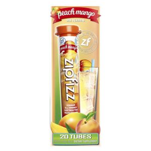 Zipfizz אנרגיה - משקה אנרגיה מיקס אפרסק מנגו 20 יח׳