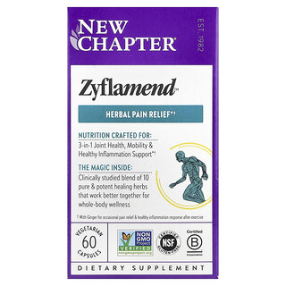 Zyflamend New Chapter - 60 כמוסות צמחיות - בריאות