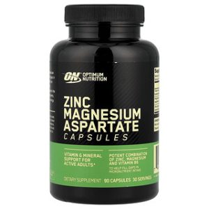 אבץ מגנזיום אספרטט (ZMA) Optimum Nutrition - 90 כמוסות