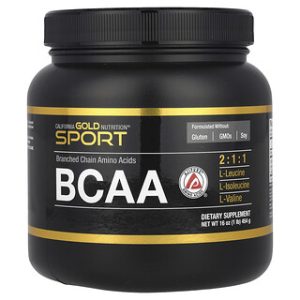 אבקת BCAA ספורט AjiPure - חומצות אמינו מסועפות - 454 גרם