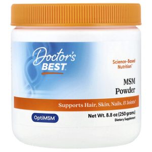 אבקת MSM עם OptiMSM® - Doctors Best - 250 גרם