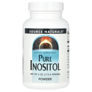 אבקת אינוזיטול טהור Source Naturals - 113.4 גרם