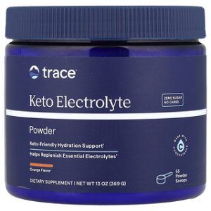 אבקת אלקטרוליטים קטו כתום - Trace 13oz