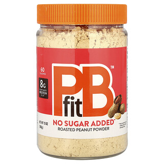 אבקת בוטנים קלויים PBfit - 368 גרם - בריא וטעים