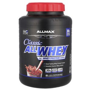 אבקת חלבון ALLMAX AllWhey שוקולד 2.27 ק"ג - איכותי