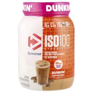 אבקת חלבון Dymatize ISO100 קפוצ'ינו - 610 גרם