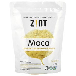 אבקת מאקה אורגנית Zint - 454 גרם , בריאות טבעית