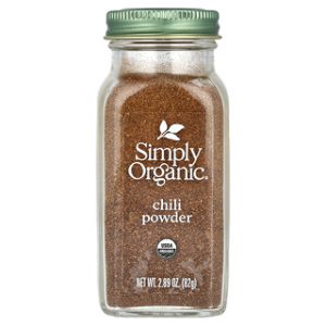 אבקת צ'ילי אורגנית Simply Organic - 82 גרם