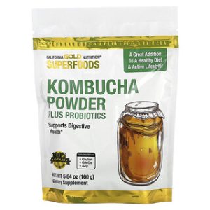 אבקת קומבוצ'ה סופר-פוד California Gold Nutrition