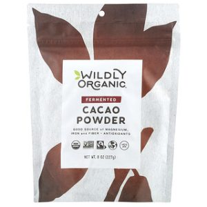 אבקת קקאו מותססת אורגנית - Wildly Organic - 227 גרם