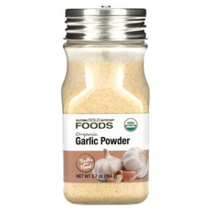 אבקת שום אורגנית - California Gold Nutrition - 104 גרם