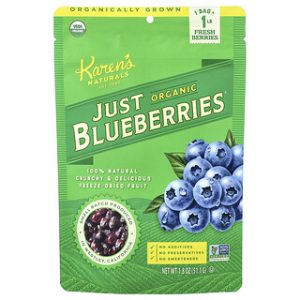 אוכמניות אורגניות Just Blueberries® - Karens Naturals