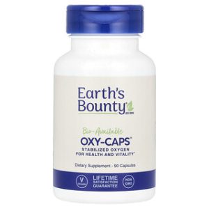 אוקסי-קפסולות Earths Bounty - 90 כמוסות - בריאות