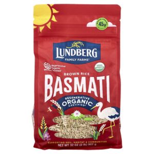 אורז בסמטי חום - Lundberg 32oz - בריא וטעים
