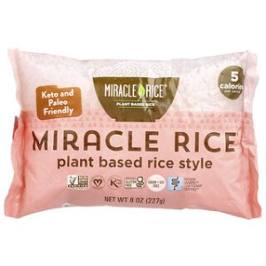אורז קסם Miracle Noodle , אורז על בסיס צמחי - 227 גרם