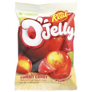 אוריון Real OJelly בטעם שזיף - סוכריות גומי 67 גרם