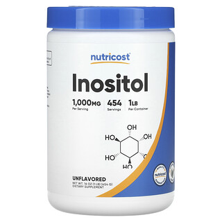 אינוזיטול טהור - Nutricost 454 גרם - ללא טעם