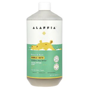 אמבט בועות לתינוקות וילדים - אקליפטוס מנטה - Alaffia