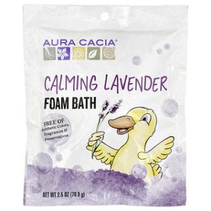 אמבט קצף לבנדר מרגיע Aura Cacia - 70.9 גרם