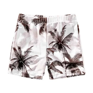 בגדי ים תואמים למשפחה - הדפס עץ קוקוס