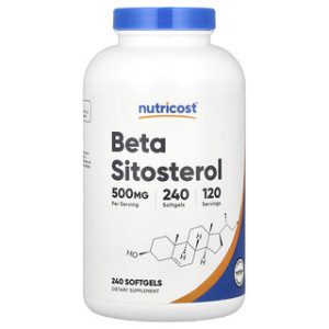 בטא סיטוסטרול Nutricost - 240 כמוסות - בריאות הערמונית