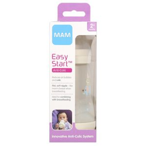בקבוק MAM Easy Start נגד גזים- 2+ חודשים- יחידה