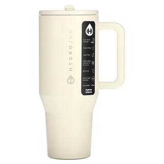 בקבוק מים HydroJug Traveler קרם 40oz - נייד ושיקי